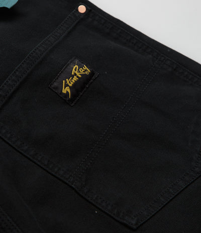 Stan Ray Double Knee Pants - Washed Black Duck