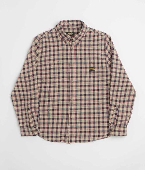 Stan Ray Flannel Shirt - Easy Natural Plaid