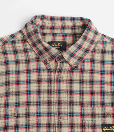 Stan Ray Flannel Shirt - Easy Natural Plaid