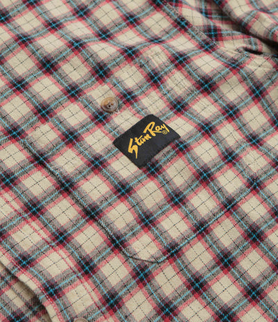 Stan Ray Flannel Shirt - Easy Natural Plaid