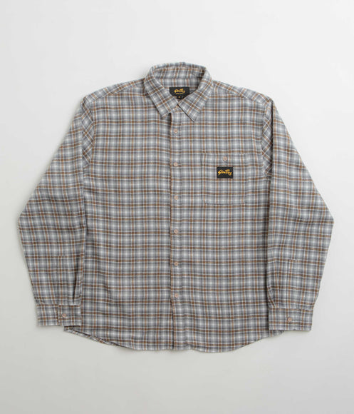 Stan Ray Flannel Shirt - Grey Plaid