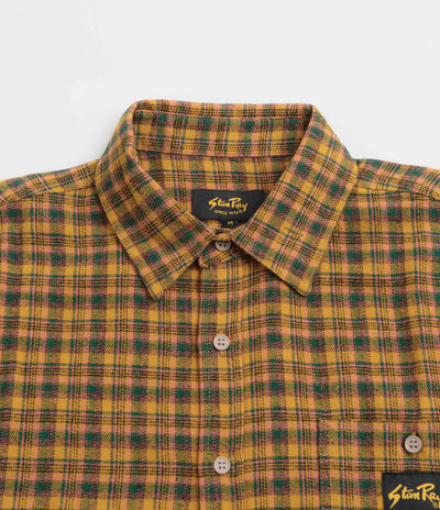 Stan Ray Flannel Shirt - Orange Plaid