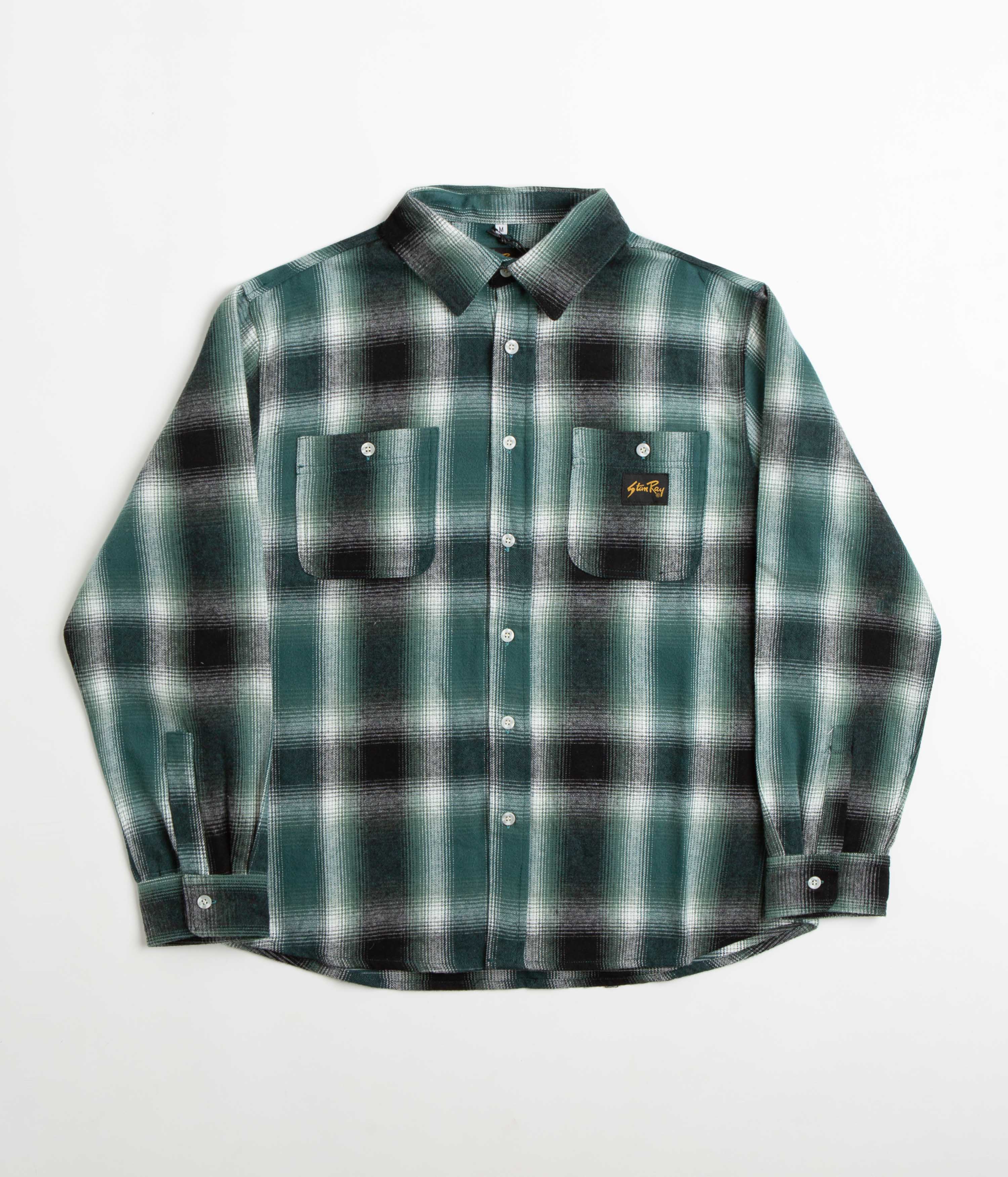 Stan Ray Flannel Shirt - Old Yellow Stripe | Flatspot