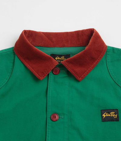 Stan Ray Hunters Jacket - Racing Green Half Panama