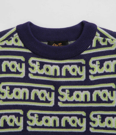 Stan Ray Knitted Sweatshirt - Moto Repeat