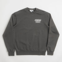 Stan Ray Long Haul Crewneck Sweatshirt - Washed Black thumbnail