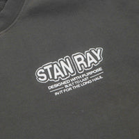 Stan Ray Long Haul Crewneck Sweatshirt - Washed Black thumbnail