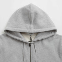 Stan Ray Patch Zip Hoodie - Grey Marl thumbnail