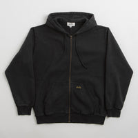 Stan Ray Patch Zip Hoodie - Washed Black thumbnail