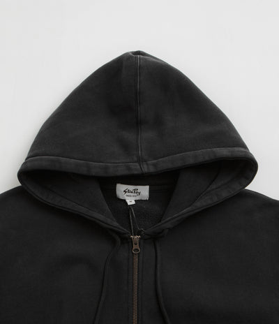 Stan Ray Patch Zip Hoodie - Washed Black