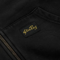 Stan Ray Patch Zip Hoodie - Washed Black thumbnail