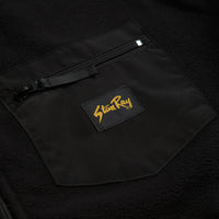 Stan Ray Patchwork Fleece Jacket - Black thumbnail