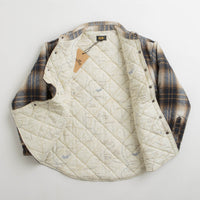 Stan Ray Quilted Plaid Overshirt - Navy Plaid thumbnail