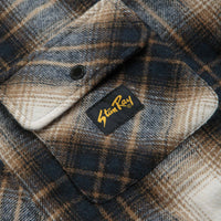 Stan Ray Quilted Plaid Overshirt - Navy Plaid thumbnail