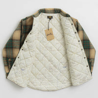 Stan Ray Quilted Plaid Overshirt - Olive Plaid thumbnail