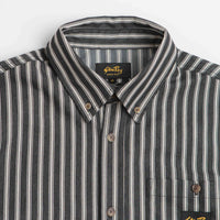 Stan Ray Short Sleeve Flannel Shirt - Charcoal Stripe thumbnail