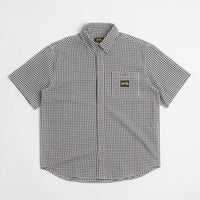 Stan Ray Short Sleeve Flannel Shirt - Shale Check thumbnail