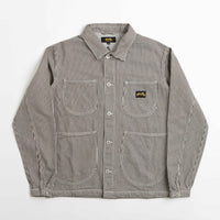 Stan Ray Unlined Coverall Jacket - Hickory Black / Natural thumbnail