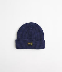 Stan Ray Waffle Knit Beanie - Navy