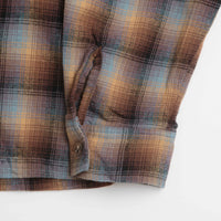 Stan Ray Zip Shirt - Brown / Blue Plaid thumbnail