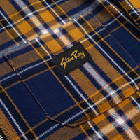 Stan Ray Zip Shirt - Navy Plaid thumbnail