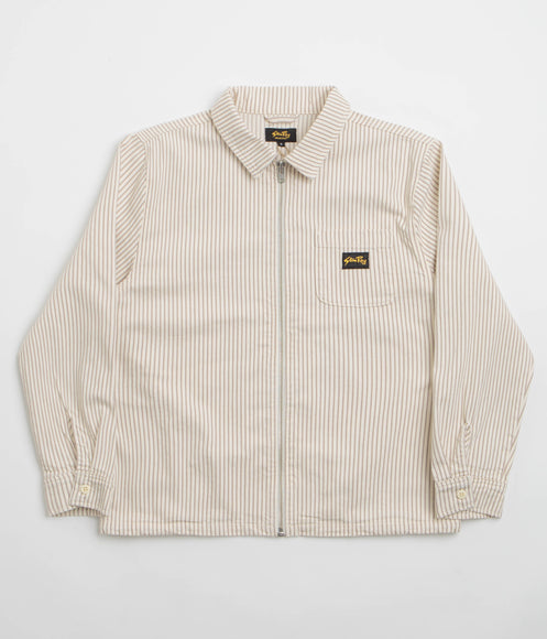 Stan Ray Zip Shirt - Peyote Hickory