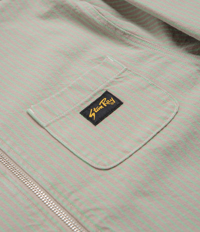 Stan Ray Zip Shirt - Quiet Green Hickory