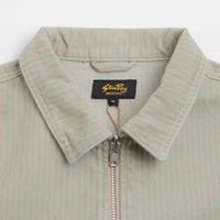 Stan Ray Zip Shirt - Quiet Green Hickory thumbnail