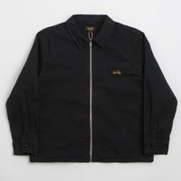 Stan Ray Zip Shirt - Washed Black Canvas thumbnail