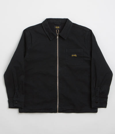 Stan Ray Zip Shirt - Washed Black Canvas