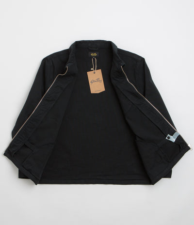 Stan Ray Zip Shirt - Washed Black Canvas