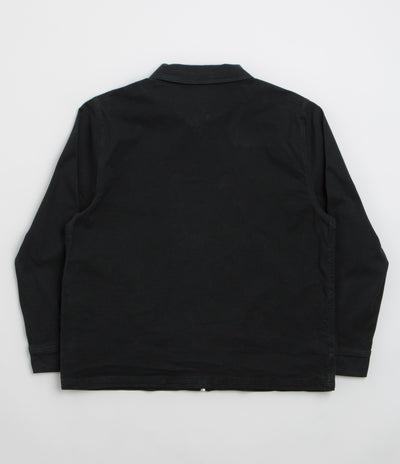 Stan Ray Zip Shirt - Washed Black Canvas