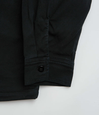 Stan Ray Zip Shirt - Washed Black Canvas