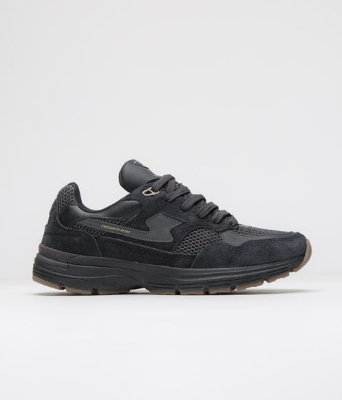 Stepney Workers Club Amiel S-Strike Geo-Merged Shoes - Tech Black