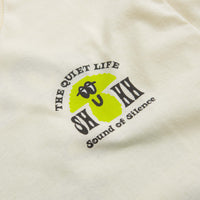 The Quiet Life Sound of Silence T-Shirt - Cream thumbnail