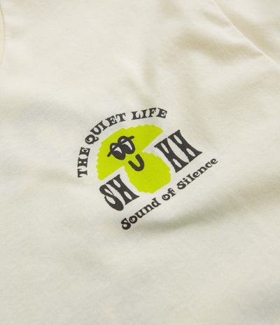 The Quiet Life Sound of Silence T-Shirt - Cream