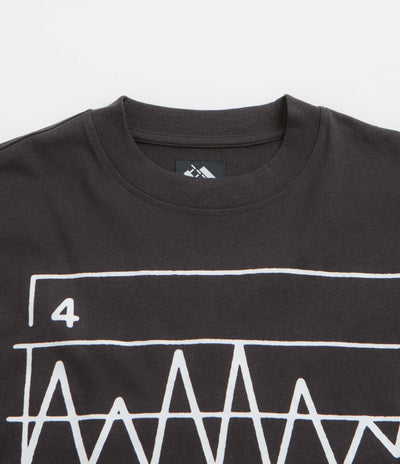 The Trilogy Tapes Awkward Graph T-Shirt - Black