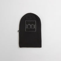 The Trilogy Tapes Balaclava Beanie - Black thumbnail