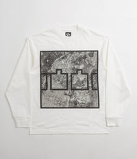 The Trilogy Tapes Block Ice Long Sleeve T-Shirt - White