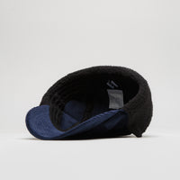 The Trilogy Tapes Cord Earflap Cap - Navy thumbnail