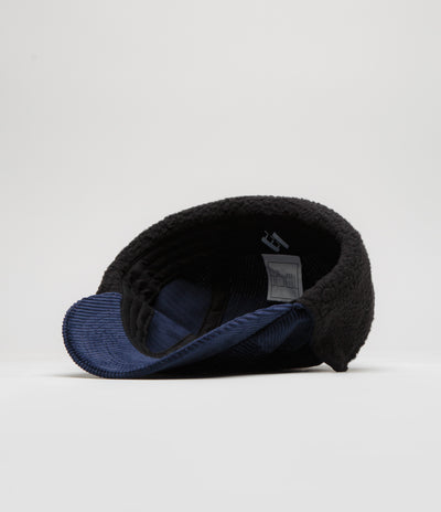 The Trilogy Tapes Cord Earflap Cap - Navy