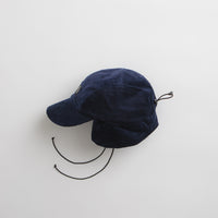 The Trilogy Tapes Cord Earflap Cap - Navy thumbnail