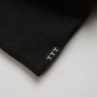 The Trilogy Tapes Cuff Beanie - Black / Blue thumbnail