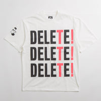 The Trilogy Tapes Delete T-Shirt - White thumbnail