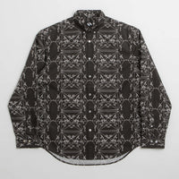 The Trilogy Tapes Envelopes All Over Print Shirt - Black thumbnail