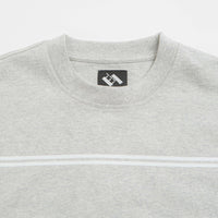 The Trilogy Tapes Logo Outline T-Shirt - Grey Marl thumbnail