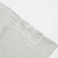 The Trilogy Tapes Logo Outline T-Shirt - Grey Marl thumbnail