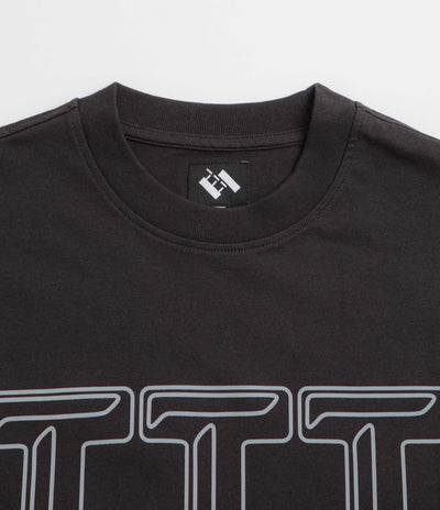 The Trilogy Tapes Logo T-Shirt - Black