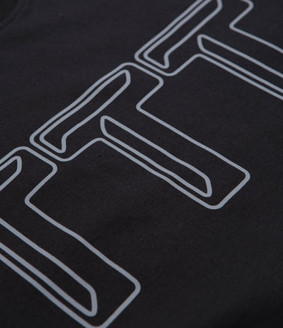 The Trilogy Tapes Logo T-Shirt - Black