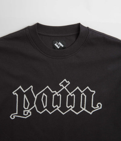 The Trilogy Tapes Pain Long Sleeve T-Shirt - Black